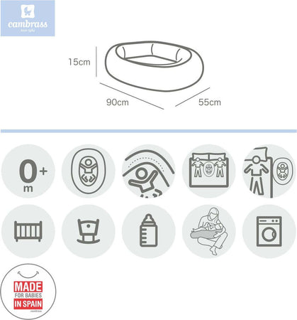 Culla Nido - Bed In Bed Sky  Azzurro Casa e cucina/Arredamento/Cameretta bambini/Lettini per neonati e bambini/Baby-nest La Casa Del Bebè - Napoli, Commerciovirtuoso.it