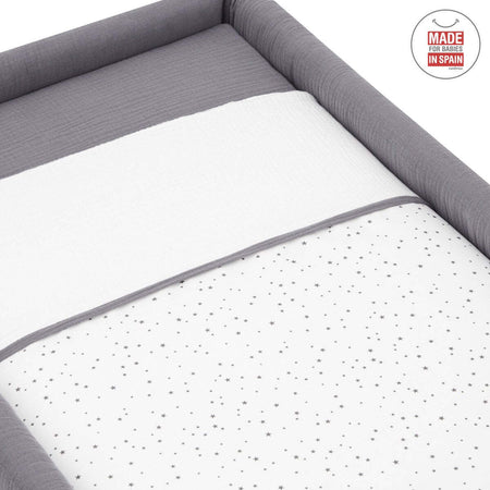 Culla X Di Legno Une Astra Grigio 55X87X74 Cm Casa e cucina/Arredamento/Cameretta bambini/Lettini per neonati e bambini/Culle basculanti La Casa Del Bebè - Napoli, Commerciovirtuoso.it