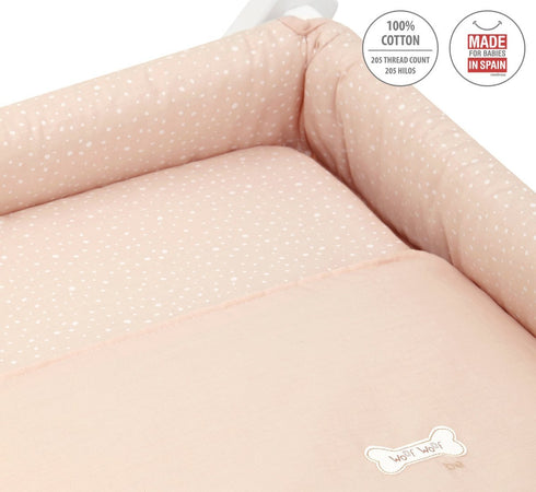 Culla X Di Legno Une Be Teckel Pesca/Bianco Casa e cucina/Arredamento/Cameretta bambini/Lettini per neonati e bambini/Culle basculanti La Casa Del Bebè - Napoli, Commerciovirtuoso.it