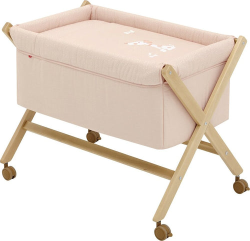 Culla X Di Legno Une Be Teckel Pesca/Natural Casa e cucina/Arredamento/Cameretta bambini/Lettini per neonati e bambini/Culle basculanti La Casa Del Bebè - Napoli, Commerciovirtuoso.it