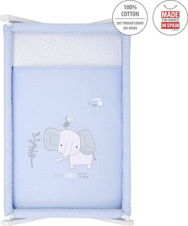 Culla X Di Legno Une Be Zoe Celeste/Bianco Casa e cucina/Arredamento/Cameretta bambini/Lettini per neonati e bambini/Culle basculanti La Casa Del Bebè - Napoli, Commerciovirtuoso.it