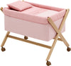 Culla X Di Legno Une Forest Rosa/Natural Casa e cucina/Arredamento/Cameretta bambini/Lettini per neonati e bambini/Culle basculanti La Casa Del Bebè - Napoli, Commerciovirtuoso.it