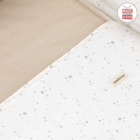 Culla X Di Legno Une Sky Beige/Natural Casa e cucina/Arredamento/Cameretta bambini/Lettini per neonati e bambini/Culle basculanti La Casa Del Bebè - Napoli, Commerciovirtuoso.it