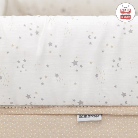 Culla X Di Legno Une Sky Beige/Natural Casa e cucina/Arredamento/Cameretta bambini/Lettini per neonati e bambini/Culle basculanti La Casa Del Bebè - Napoli, Commerciovirtuoso.it