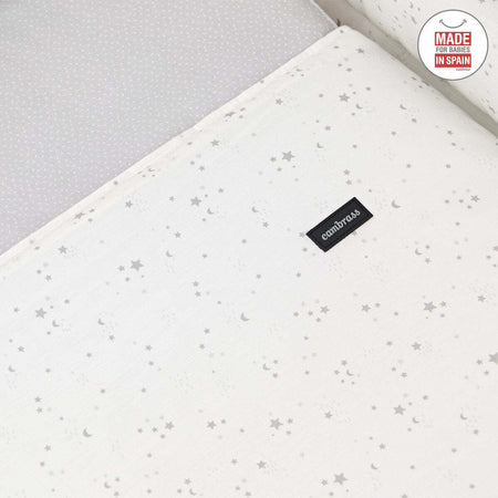 Culla X Di Legno Une Sky Gris/Natural Casa e cucina/Arredamento/Cameretta bambini/Lettini per neonati e bambini/Culle basculanti La Casa Del Bebè - Napoli, Commerciovirtuoso.it