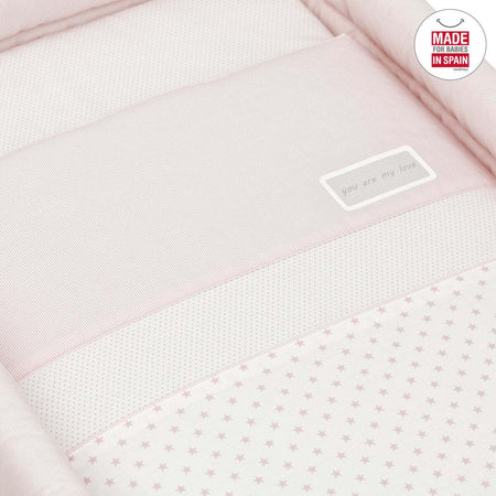 Culla X Di Legno Une Star Rosa 55X87X74 Cm Casa e cucina/Arredamento/Cameretta bambini/Lettini per neonati e bambini/Culle basculanti La Casa Del Bebè - Napoli, Commerciovirtuoso.it