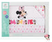 Set lenzuola 3 pezzi culla/carrozzina disney minnie 100% cotone