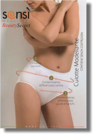 Culotte modellante Mutanda alta culotta modellante Sensì art. GU013L