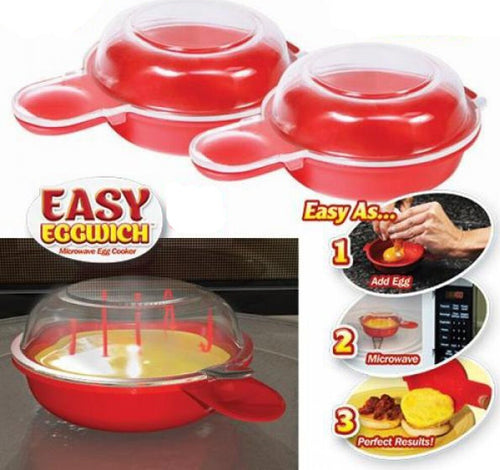 CUOCI UOVA UOVO FORNO MICROONDE EASY EGGWICH OMELETTE VELOCE 2 CONTENITORI Casa e cucina/Elettrodomestici per la cucina/Cuociuova Trade Shop italia - Napoli, Commerciovirtuoso.it