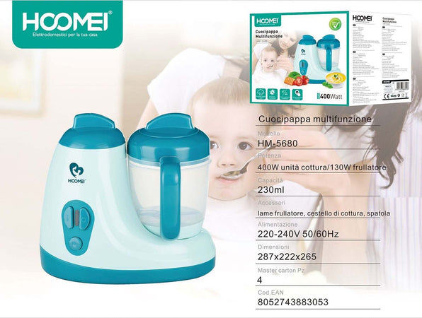 Cuocipappa Multifunzione 400 Watt Frullatore Omogeneizzatore Per Svezzamento Prima Infanzia e Premaman > Accessori per l'infanzia Trade Shop italia - Napoli, Commerciovirtuoso.it