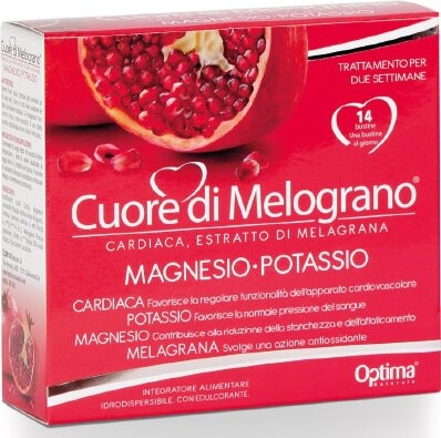 Cuore-di-Melograno-Magnesio-Potassio-14-Bustine-Optima-Naturals