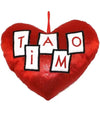 Cuore In Peluche Rosso Con Scritta Ti Amo 16 Cm Idea Regalo San Valentino 86998