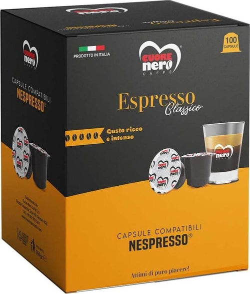 Cuore-Nero-Caffè-Capsule-Comp.-Nespresso-Espresso-Classico-100pz