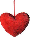 Cuore Paillettes Bicolore 20x16cm Appendino Idea Regalo San Valentino 2 Modelli Casa e cucina/Arredamento/Ingresso/Appendiabiti Trade Shop italia - Napoli, Commerciovirtuoso.it