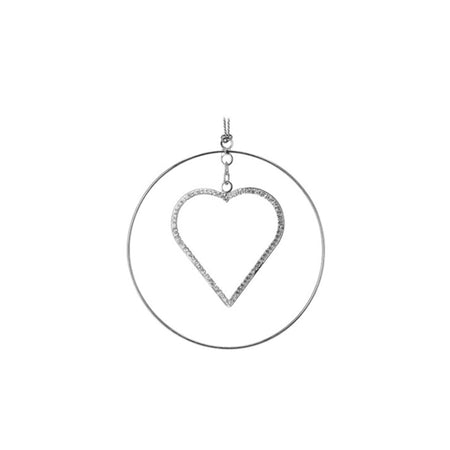 Pendente per albero di Natale gioiello in vetro per decorazioni natalizie Ø 12 cm