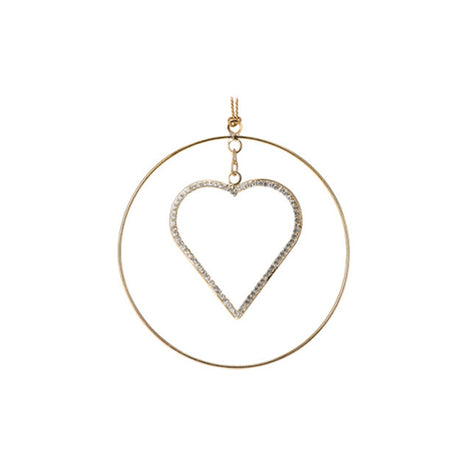 Pendente per albero di Natale gioiello in vetro per decorazioni natalizie Ø 12 cm