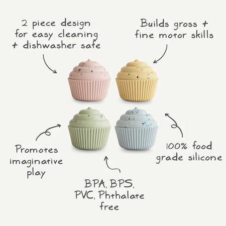 Giocattolo Cupcake Mushie Mix And Match