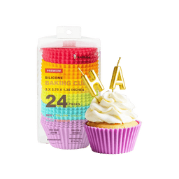 Stampini Per Torte In Acciaio Inox | 25 Pezzi Antiaderenti | Per Muffin, Biscotti, Budini E Dessert - Foto 4