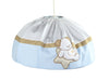 Lampadario Cupola Italbaby Sweet Star Azzurro