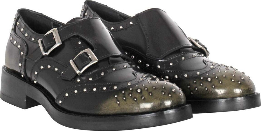 CURIOSITe-Curiosite---Scarpe-basse---440949---Nero/Militare-da-donna