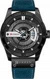 CURREN 8301 OROLOGIO ANALOGICO DA POLSO AL QUARZO MILITARE SPORT IN PELLE BLU Moda/Uomo/Orologi/Orologi da polso Trade Shop italia - Napoli, Commerciovirtuoso.it