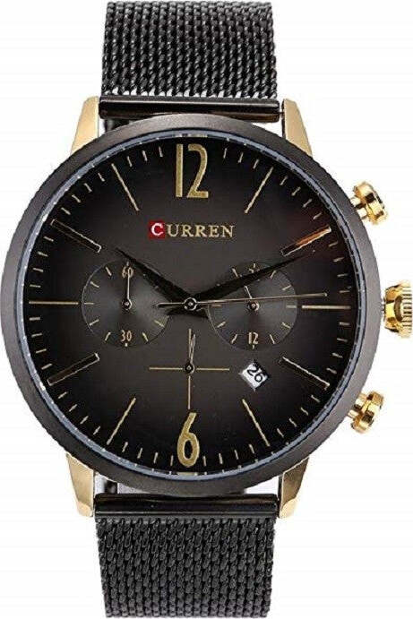 CURREN OROLOGIO AL QUARZO UOMO IN ACCIAIO IMPERMEABILE CALENDARIO SPORTIVO 8313 Moda/Uomo/Orologi/Orologi da polso Trade Shop italia - Napoli, Commerciovirtuoso.it