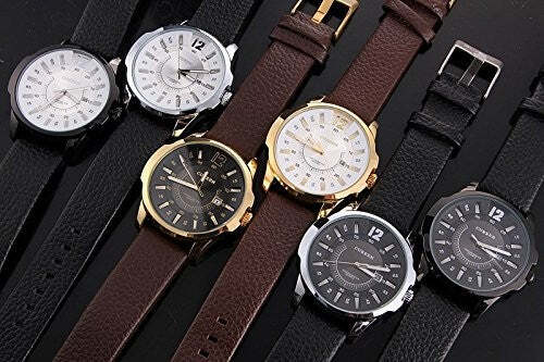 CURREN OROLOGIO DA POLSO DA UOMO AL QUAZO CRONOGRAFO CINTURINO IN PELLE NERO Moda/Uomo/Orologi/Orologi da polso Trade Shop italia - Napoli, Commerciovirtuoso.it