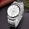 CURREN OROLOGIO SEMPLICE MODA UOMO ACCIAIO OROLOGIO DA POLSO QUADRANTE NERO Moda/Uomo/Orologi/Orologi da polso Trade Shop italia - Napoli, Commerciovirtuoso.it