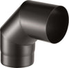 Curva a gomito per canna fumaria stufa a legna in acciaio nero da 2 mm Fai da te/Caminetti e accessori/Accessori per caminetto/Tubi di scarico La Zappa - Altamura, Commerciovirtuoso.it