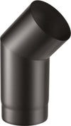 Curva a gomito per canna fumaria stufa a legna in acciaio nero da 2 mm Fai da te/Caminetti e accessori/Accessori per caminetto/Tubi di scarico La Zappa - Altamura, Commerciovirtuoso.it