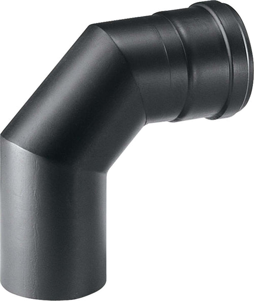 Curva a gomito per canna fumaria stufa a pellet in acciaio nero da 1,2 mm Fai da te/Caminetti e accessori/Accessori per caminetto/Tubi di scarico La Zappa - Altamura, Commerciovirtuoso.it