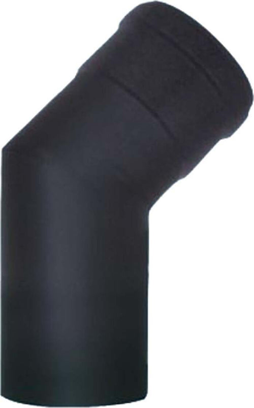 Curva a gomito per canna fumaria stufa a pellet in acciaio nero da 1,6 mm Fai da te/Caminetti e accessori/Accessori per caminetto/Tubi di scarico La Zappa - Altamura, Commerciovirtuoso.it