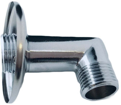 Curva doccia per presa acqua saliscendi, da 1/2, in ottone