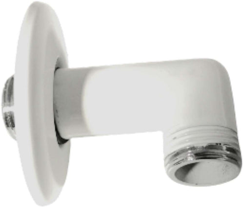 Curva doccia presa acqua bianco lucido da 1/2x1/2