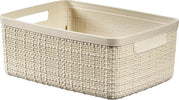 Curver Cestino Jute rettangolare S Beige Casa e cucina/Organizzazione interni/Contenitori ceste e cestini/Contenitori senza coperchio Scontolo.net - Potenza, Commerciovirtuoso.it