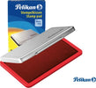 Cuscinetto per timbri - 7x11 cm - rosso - Pelikan Cancelleria e prodotti per ufficio/Archivio ufficio e accessori per scrivania/Etichette divisori per schedario e timbri/Timbri e materiali per timbri/Tamponi asciuga inchiostro Eurocartuccia - Pavullo, Commerciovirtuoso.it