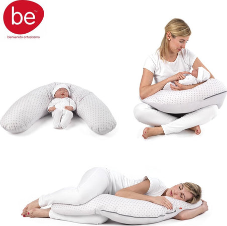 Cuscino Allattamento Ergo 16X110X63 Cm Be Lion Grigio Prima infanzia/Maternità/Cuscini per il corpo e maternità La Casa Del Bebè - Napoli, Commerciovirtuoso.it