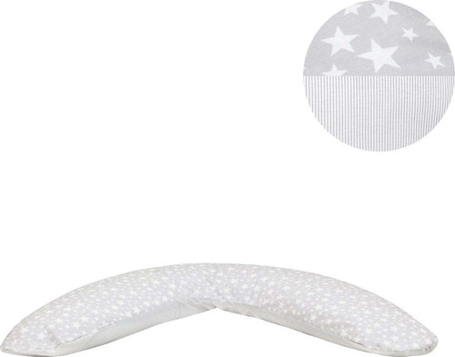 Cuscino Allattamento Mamma 16X118X80 Cm Star Grigio Prima infanzia/Maternità/Cuscini per il corpo e maternità La Casa Del Bebè - Napoli, Commerciovirtuoso.it