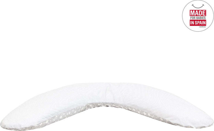 Cuscino Allattamento Mamma 16X118X80 Cm Star Grigio Prima infanzia/Maternità/Cuscini per il corpo e maternità La Casa Del Bebè - Napoli, Commerciovirtuoso.it