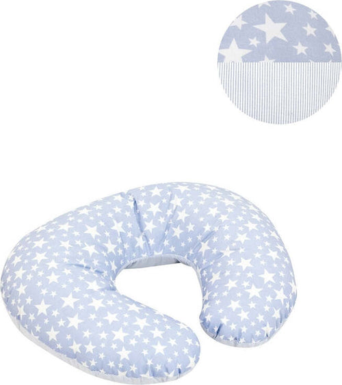 Cuscino Allattamento Piccolo 53X45X10 Cm Star Azzurro Prima infanzia/Maternità/Cuscini per il corpo e maternità La Casa Del Bebè - Napoli, Commerciovirtuoso.it
