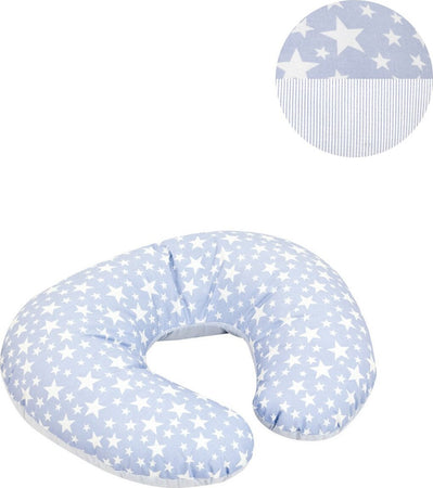 Cuscino Allattamento Piccolo 53X45X10 Cm Star Azzurro Prima infanzia/Maternità/Cuscini per il corpo e maternità La Casa Del Bebè - Napoli, Commerciovirtuoso.it
