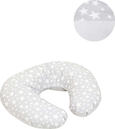 Cuscino Allattamento Piccolo 53X45X10 Cm Star Grigio Prima infanzia/Maternità/Cuscini per il corpo e maternità La Casa Del Bebè - Napoli, Commerciovirtuoso.it