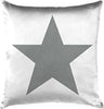 Cuscino-Arredo-Bifaccia-100%-cotone-Made-in-Italy-Stelle-Grigio-40x40cm