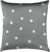 Cuscino-Arredo-Bifaccia-100%-cotone-Made-in-Italy-Stelle-Grigio-40x40cm