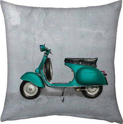Cuscino-Arredo-Bifaccia-100%-cotone-Made-in-Italy--VESPA-40x40cm