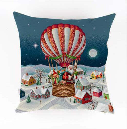 Cuscino arredo natalizio balloons in gobelin 45×45 cm – Maè , via roma 60
