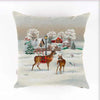 Cuscino arredo natalizio village in gobelin 45×45 cm – Maè , via roma 60