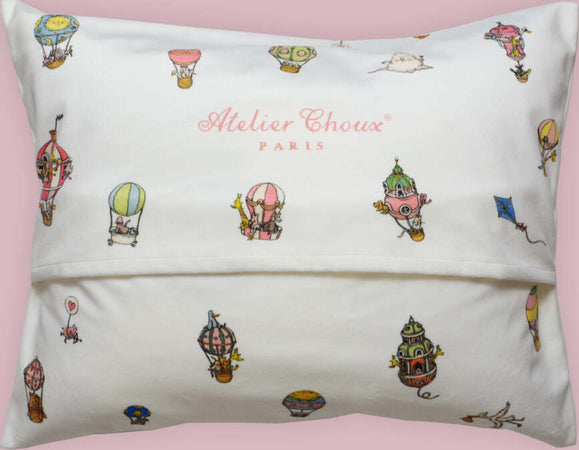 Cuscino Atelier Choux Hot Air Balloon Velluto Casa e cucina/Tessili per la casa/Biancheria per culle e lettini/Biancheria bebè/Cuscini di sostegno per neonati La Casa Del Bebè - Napoli, Commerciovirtuoso.it