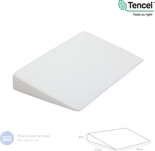 Cuscino Comfort Culla 55X37X8.5 Cm Liso E Bianco Casa e cucina/Tessili per la casa/Biancheria per culle e lettini/Biancheria bebè/Cuscini di sostegno per neonati La Casa Del Bebè - Napoli, Commerciovirtuoso.it