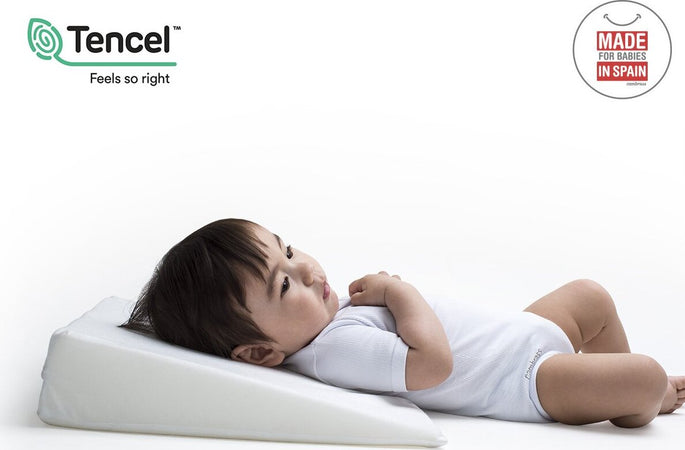 Cuscino Comfort Culla 55X37X8.5 Cm Liso E Bianco Casa e cucina/Tessili per la casa/Biancheria per culle e lettini/Biancheria bebè/Cuscini di sostegno per neonati La Casa Del Bebè - Napoli, Commerciovirtuoso.it